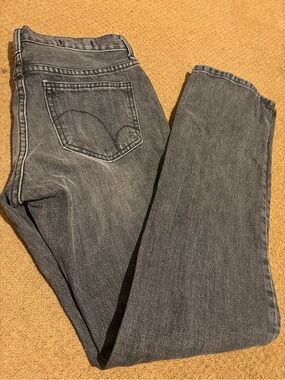 Gray Denim Red Engine jeans - Classic Straight Leg